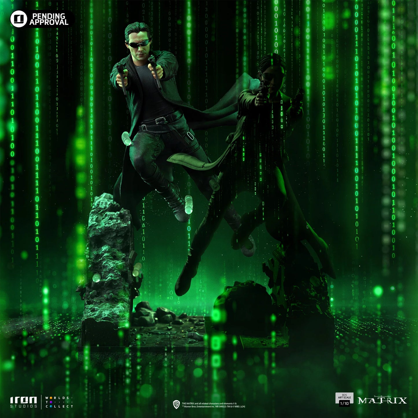 IRON Studios: Matrix - Neo BDS Escala de Arte 1/10 Preventa