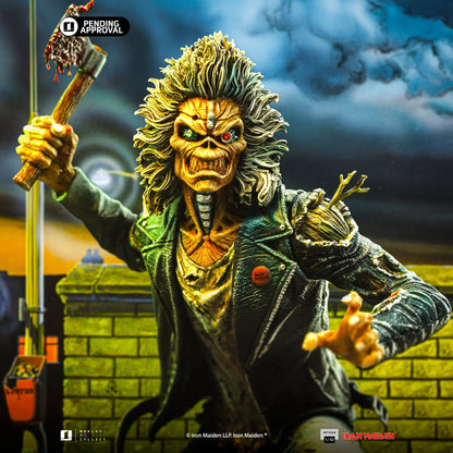 IRON Studios: Iron Maiden - Eddie 50 Aniversario Escala De Arte 1/10 Preventa