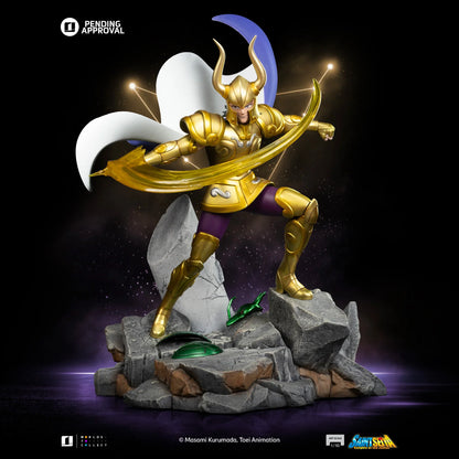IRON Studios: Los Caballeros Del Zodiaco - Shura de Capricornio Escala De Arte 1/10 Preventa