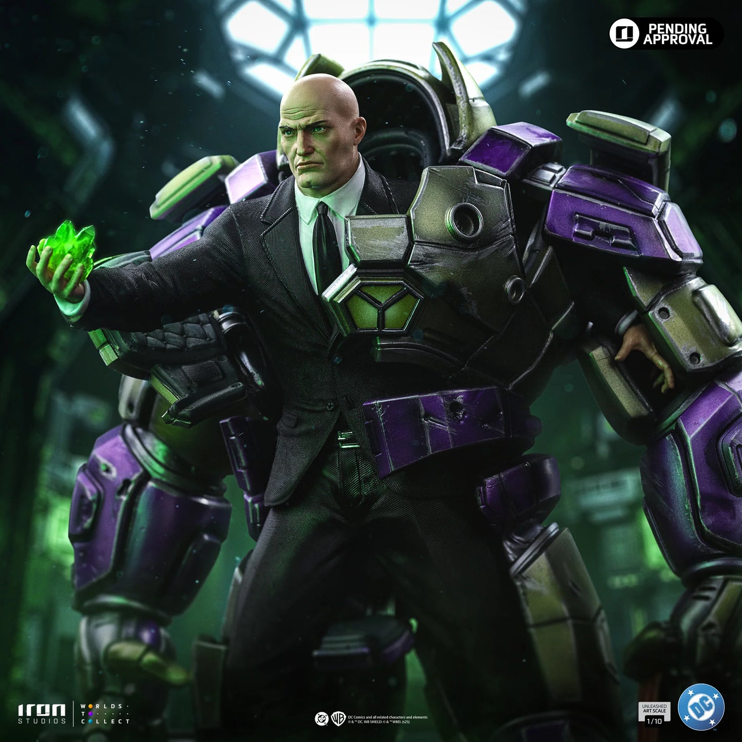 IRON Studios: DC Comics - Lex Luthor Unleashed Escala de Arte 1/10 Preventa