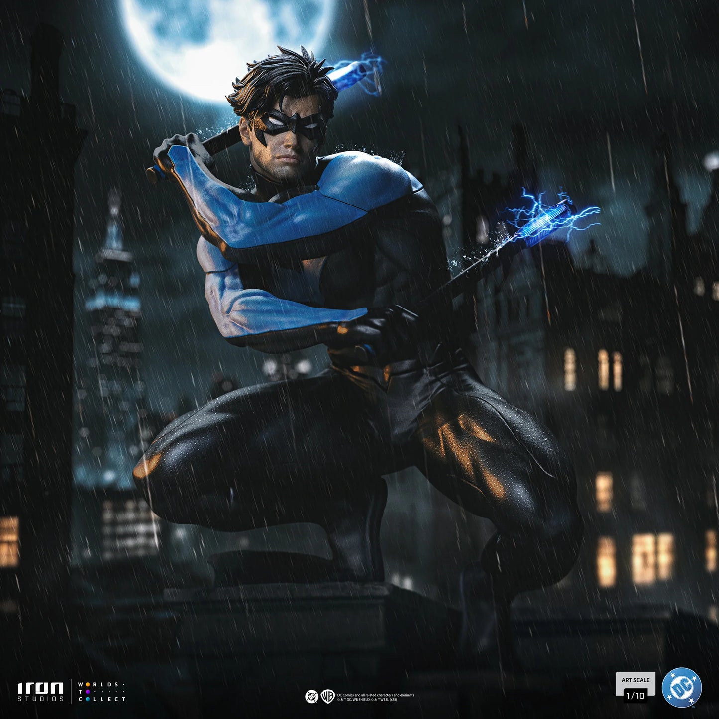 IRON Studios: DC Comics - Nightwing Escala de Arte 1/10 Preventa