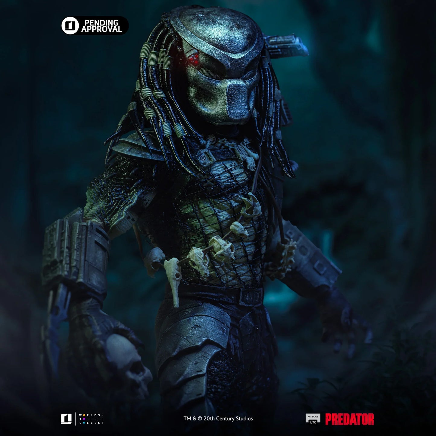 IRON Studios: Depredador - Depredador Cazador de la Jungla Escala De Arte 1/10 Preventa