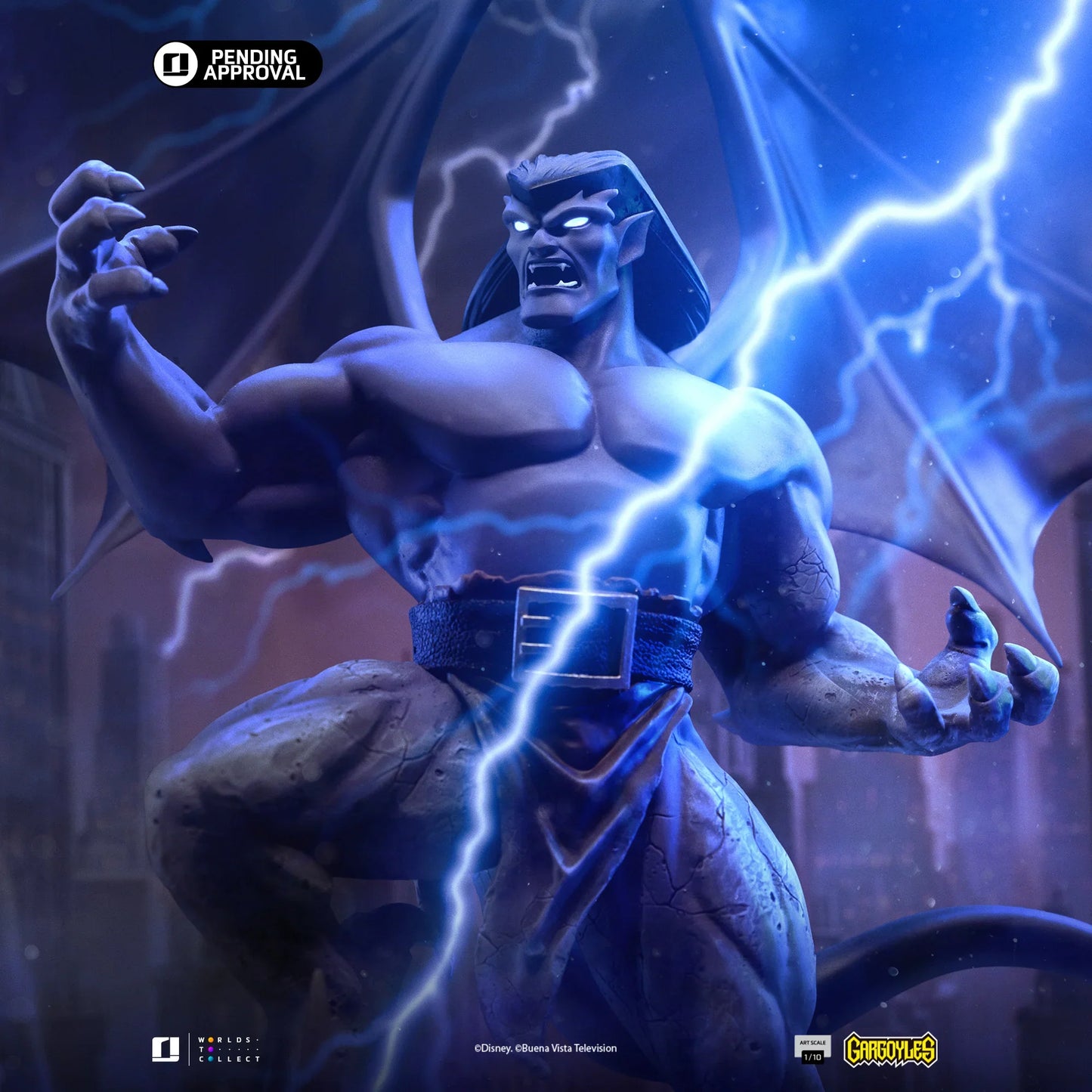 IRON Studios: Disney Gargoyles - Goliath Escala De Arte 1/10 Preventa