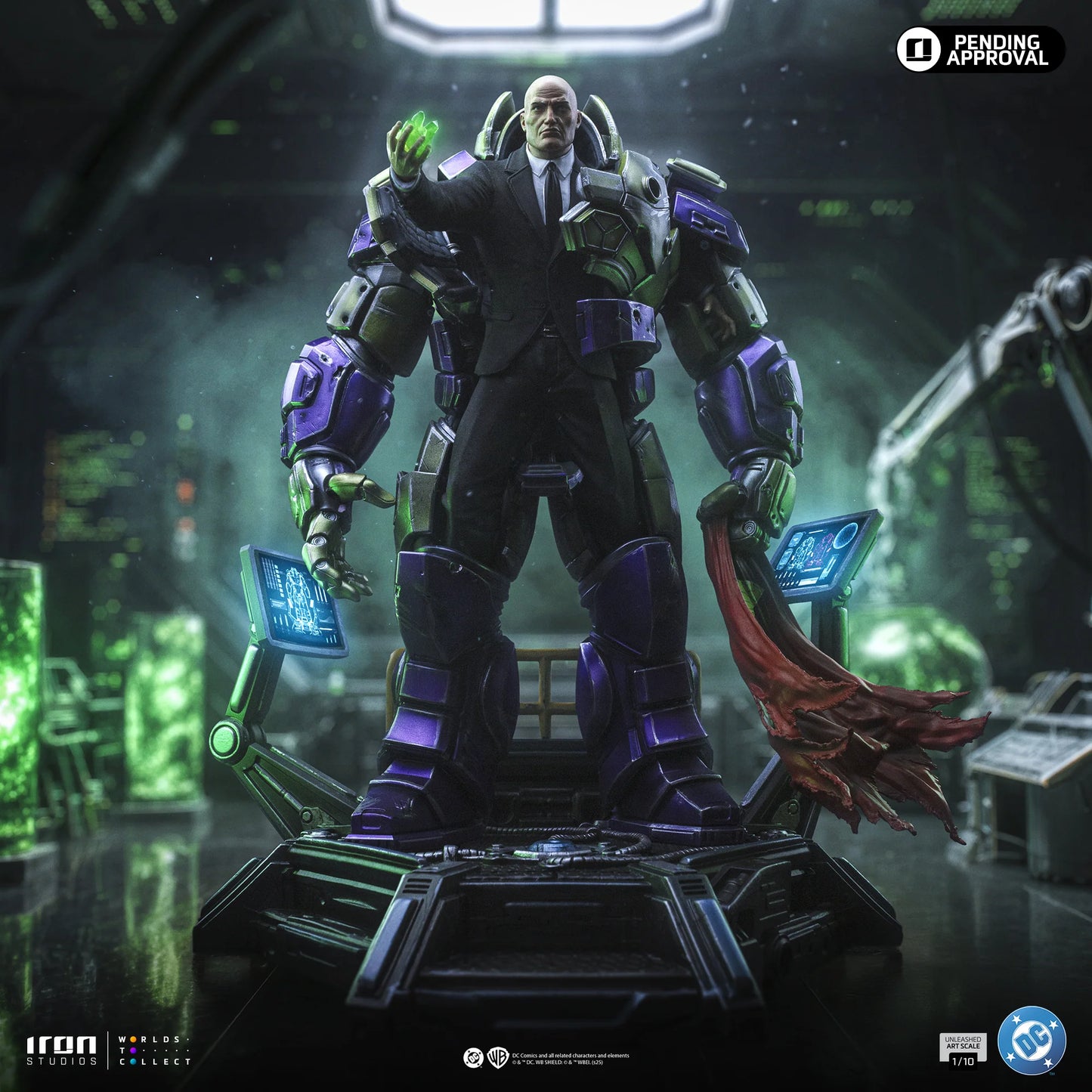 IRON Studios: DC Comics - Lex Luthor Unleashed Escala de Arte 1/10 Preventa