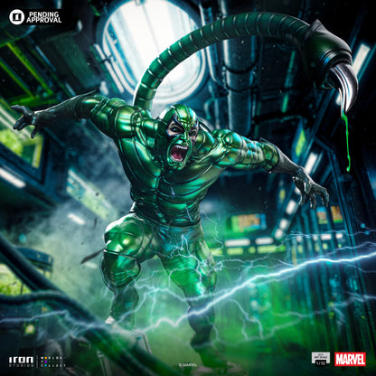 IRON Studios: Marvel Spider-Man vs Villains - Scorpion Diorama BDS Escala de Arte 1/10 Preventa