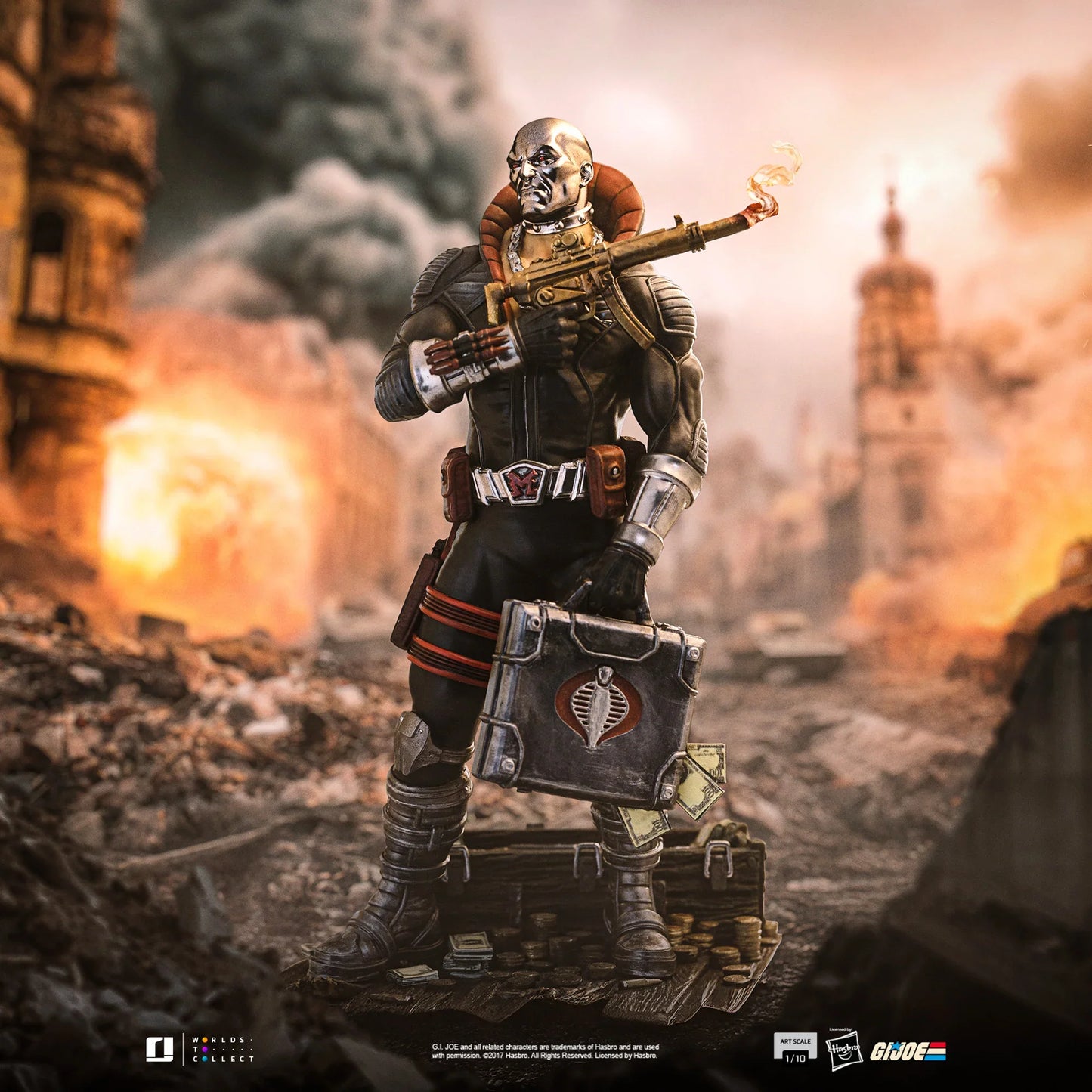 IRON Studios: GI Joe - Destro Escala De Arte 1/10 Preventa