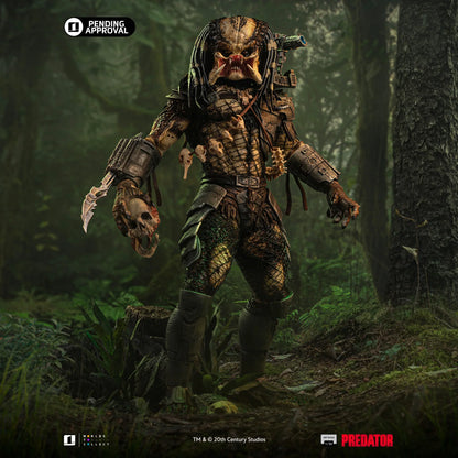 IRON Studios: Depredador - Depredador Cazador de la Jungla Escala De Arte 1/10 Preventa