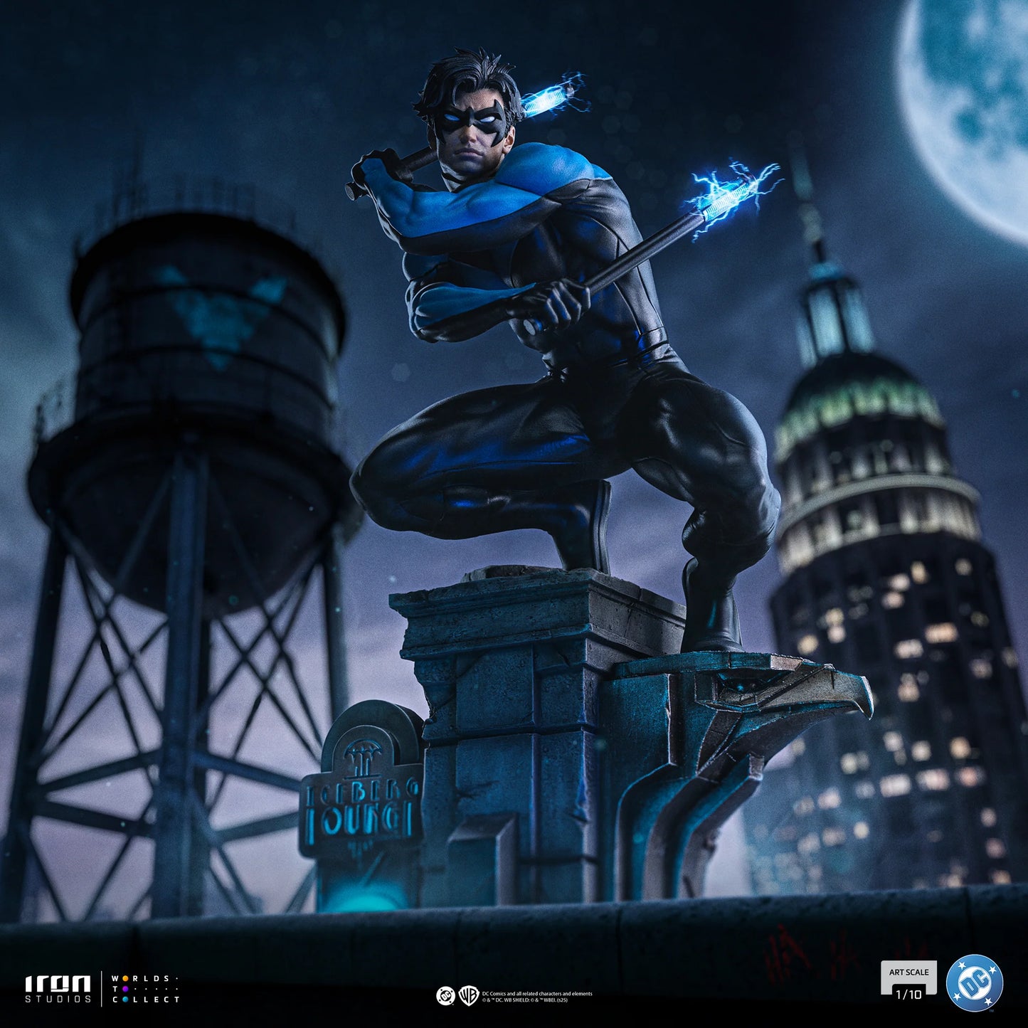 IRON Studios: DC Comics - Nightwing Escala de Arte 1/10 Preventa