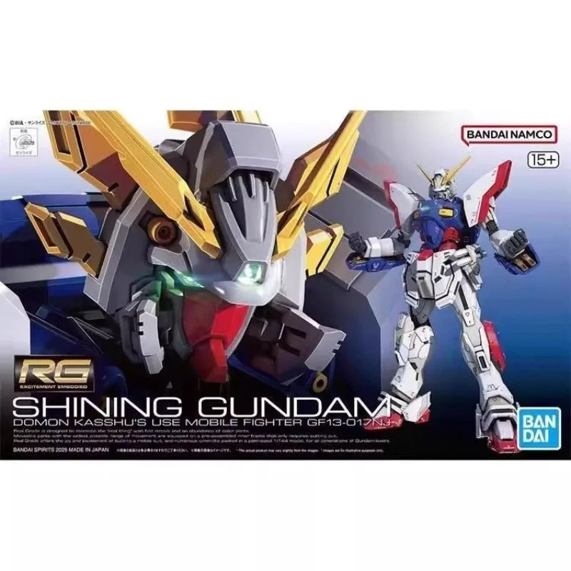 Bandai Model Kit RG 1/144 Mobile Fighter G Gundam GF13-017NJ Shining Gundam
