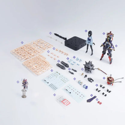 Hemoxian Model Kit: JiuLian 1/12 Scale – JS-009