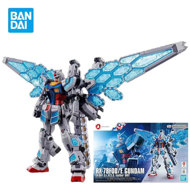 Bandai Model Kit RX-78F00/E Gundam EX-001 Feather Unit Anime  1/144