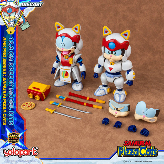 Yolopart AMK PRO Series Gatos Samurai Pizza Cats Speedy Ceviche