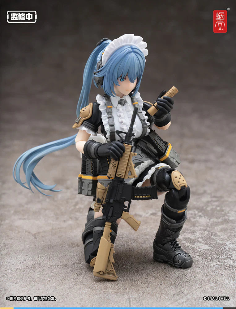 Snail Shell Action Figure: Original Character - Ra-02 Tactical Maid Kazune Tokiwa Escala 1/12 Preventa