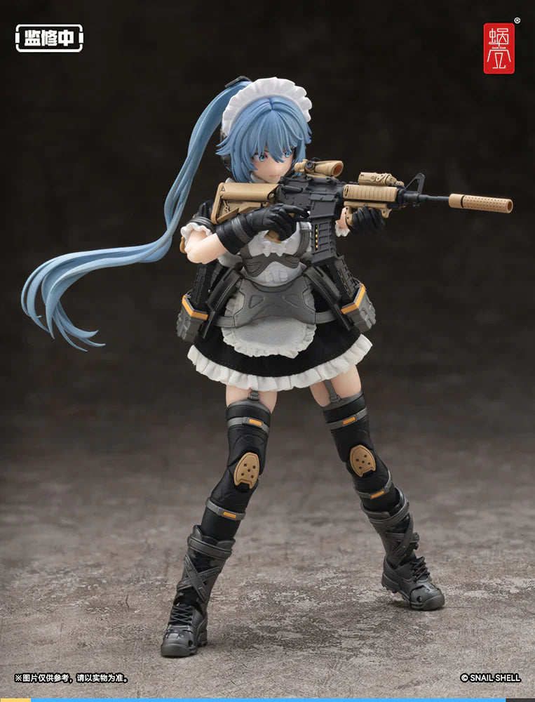 Snail Shell Action Figure: Original Character - Ra-02 Tactical Maid Kazune Tokiwa Escala 1/12 Preventa