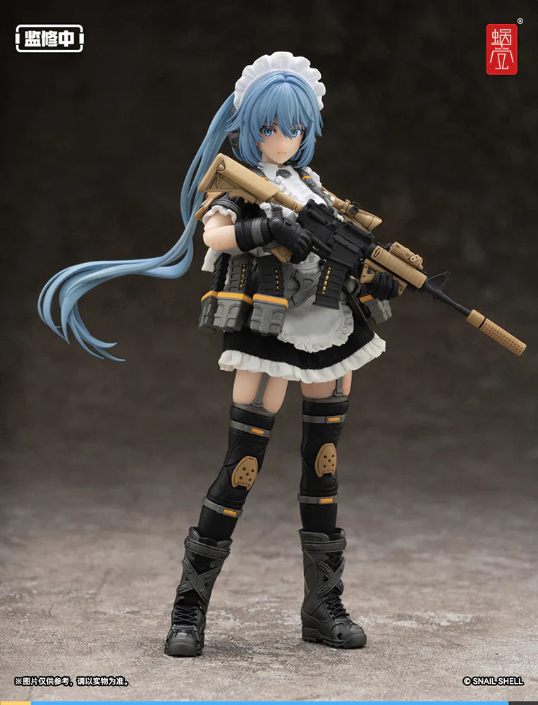Snail Shell Action Figure: Original Character - Ra-02 Tactical Maid Kazune Tokiwa Escala 1/12 Preventa