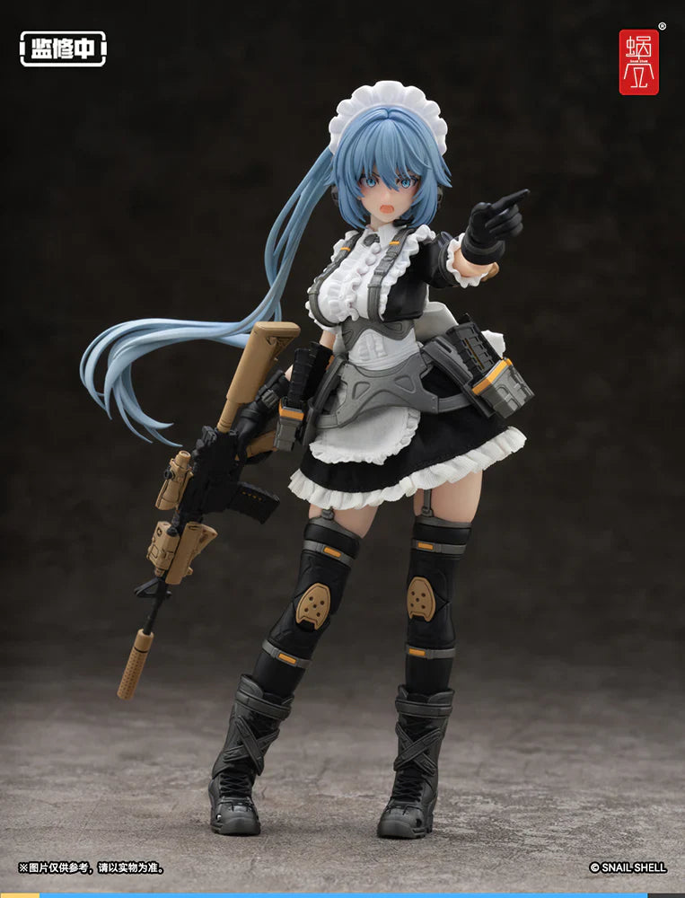 Snail Shell Action Figure: Original Character - Ra-02 Tactical Maid Kazune Tokiwa Escala 1/12 Preventa