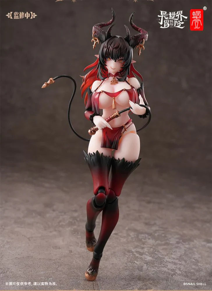 Snail Shell Action Figure: Original Character - Rpg-01Sp Succubus Lustia Second Phase Escala 1/12 Preventa