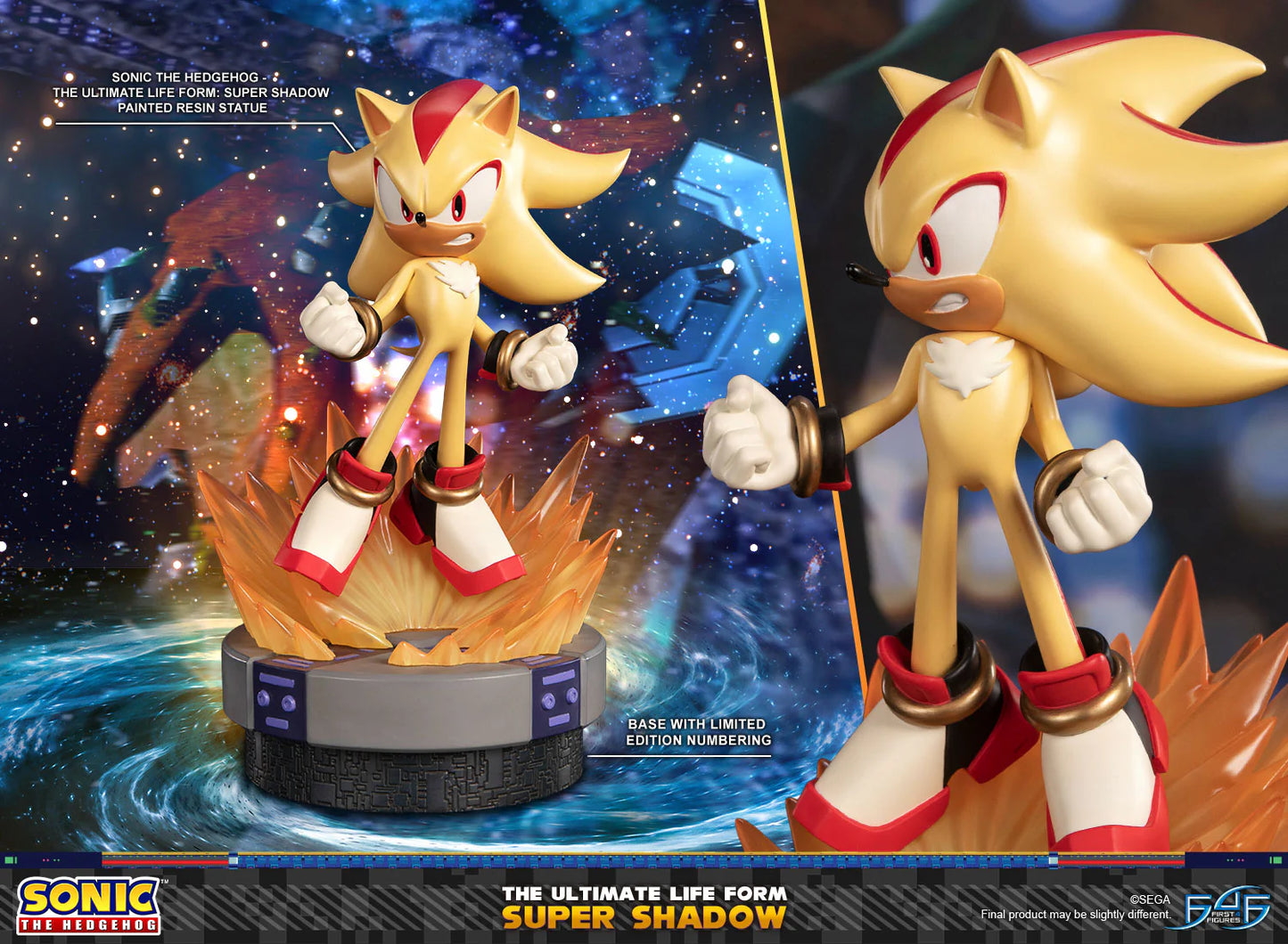 First 4 Figures: Sonic The Hedgehog - The Ultimate Life Form Super Shadow Preventa