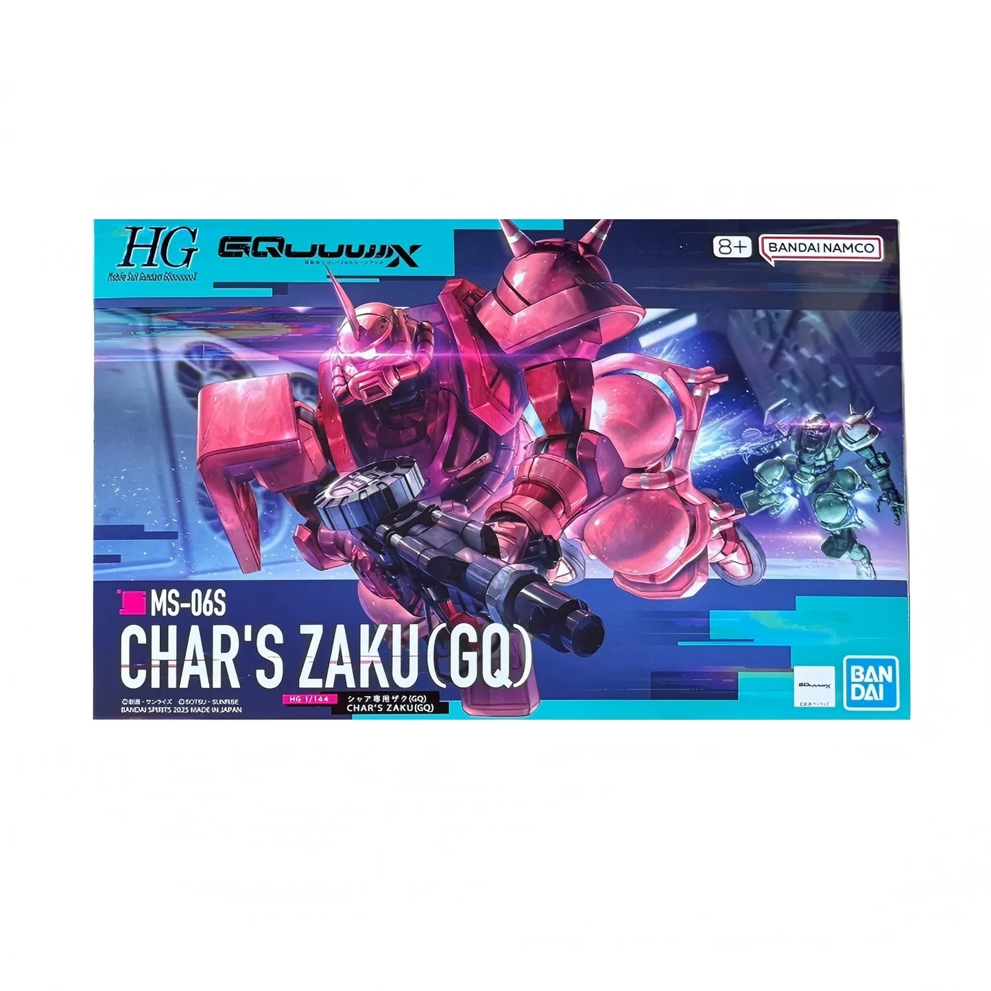 Bandai GquuuuuuX HG Gundam Model Kit MS-06S Char's Zaku