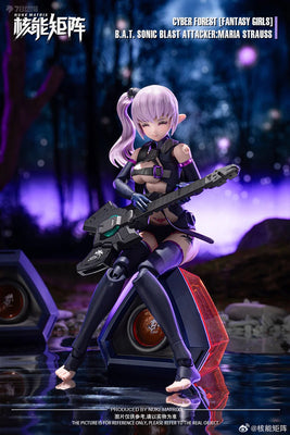 E-Model Model Kit A.T.K.GIRL Cyber Forest Series B.A.T. Sonic Blast Attacker: Maria Strauss
