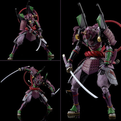 Sentinel Action Figure Riobot: Neon Genesis Evangelion By Takashi Okazaki - Test Type-01 Samurai Preventa