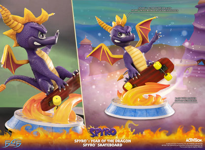 First 4 Figures: Spyro Year of the Dragon - Spyro Skateboard 13 Pulgadas Preventa