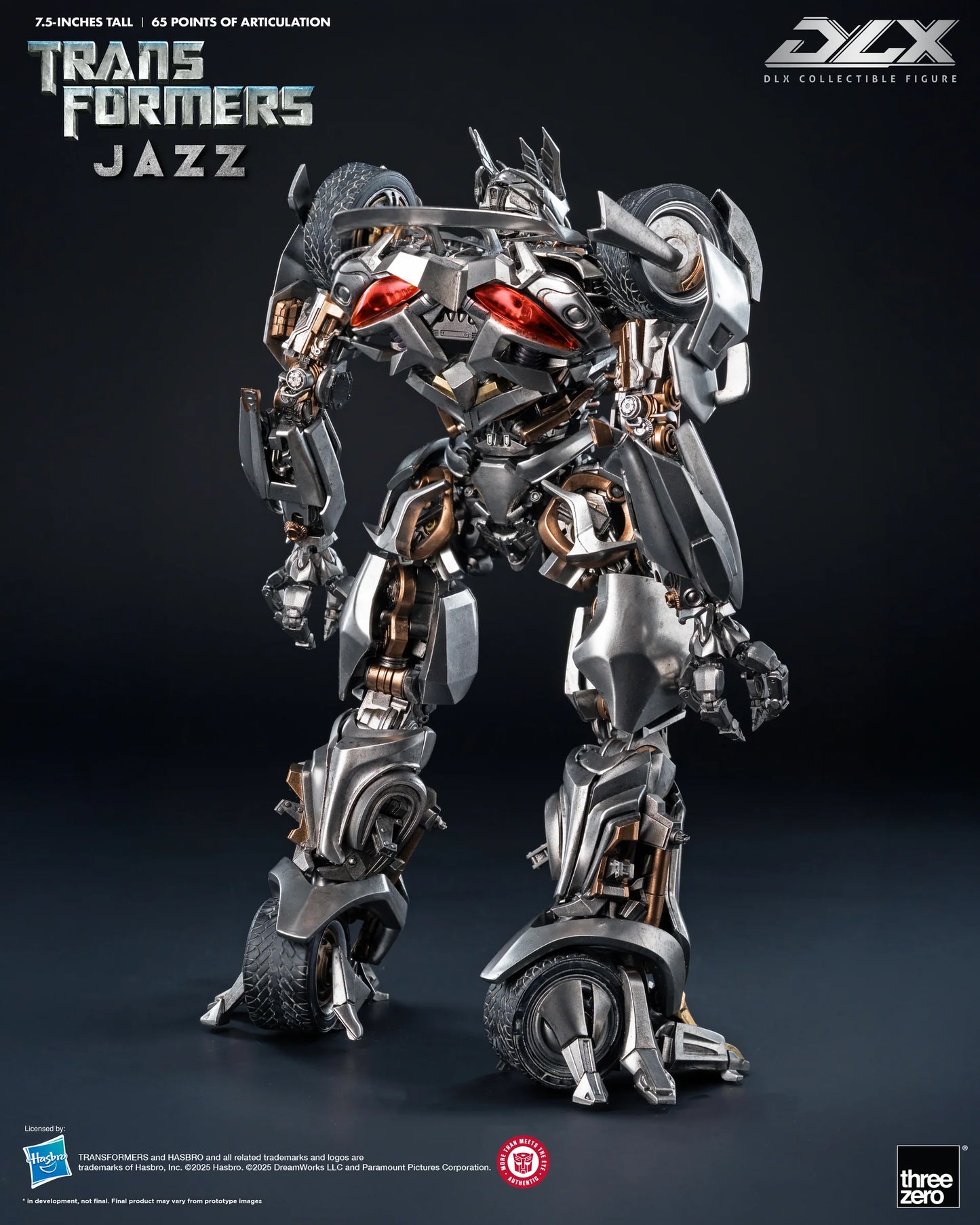 Threezero Dlx Series: Transformers 2007 - Jazz Preventa