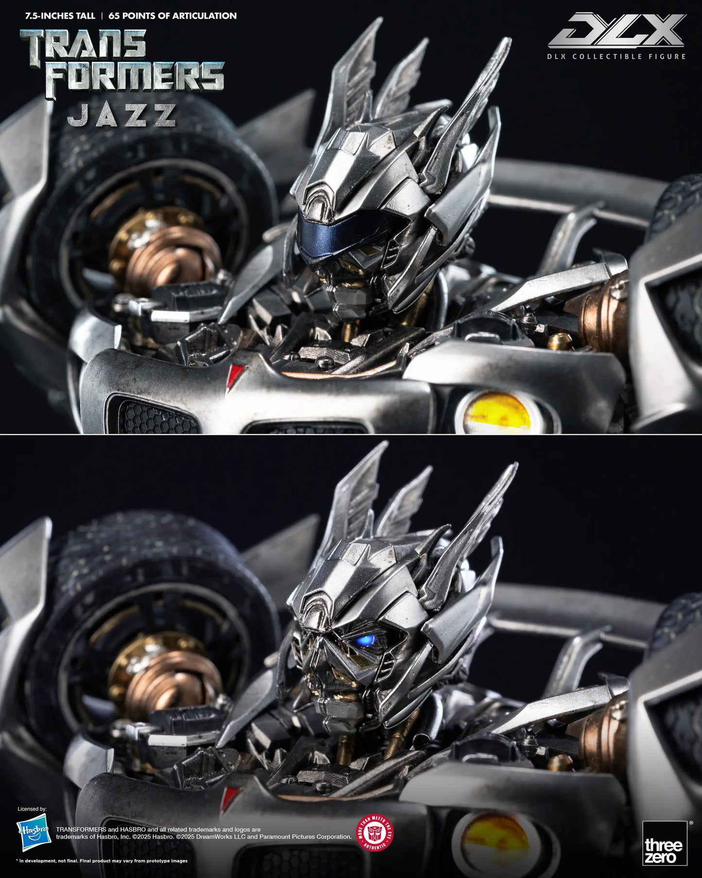 Threezero Dlx Series: Transformers 2007 - Jazz Preventa