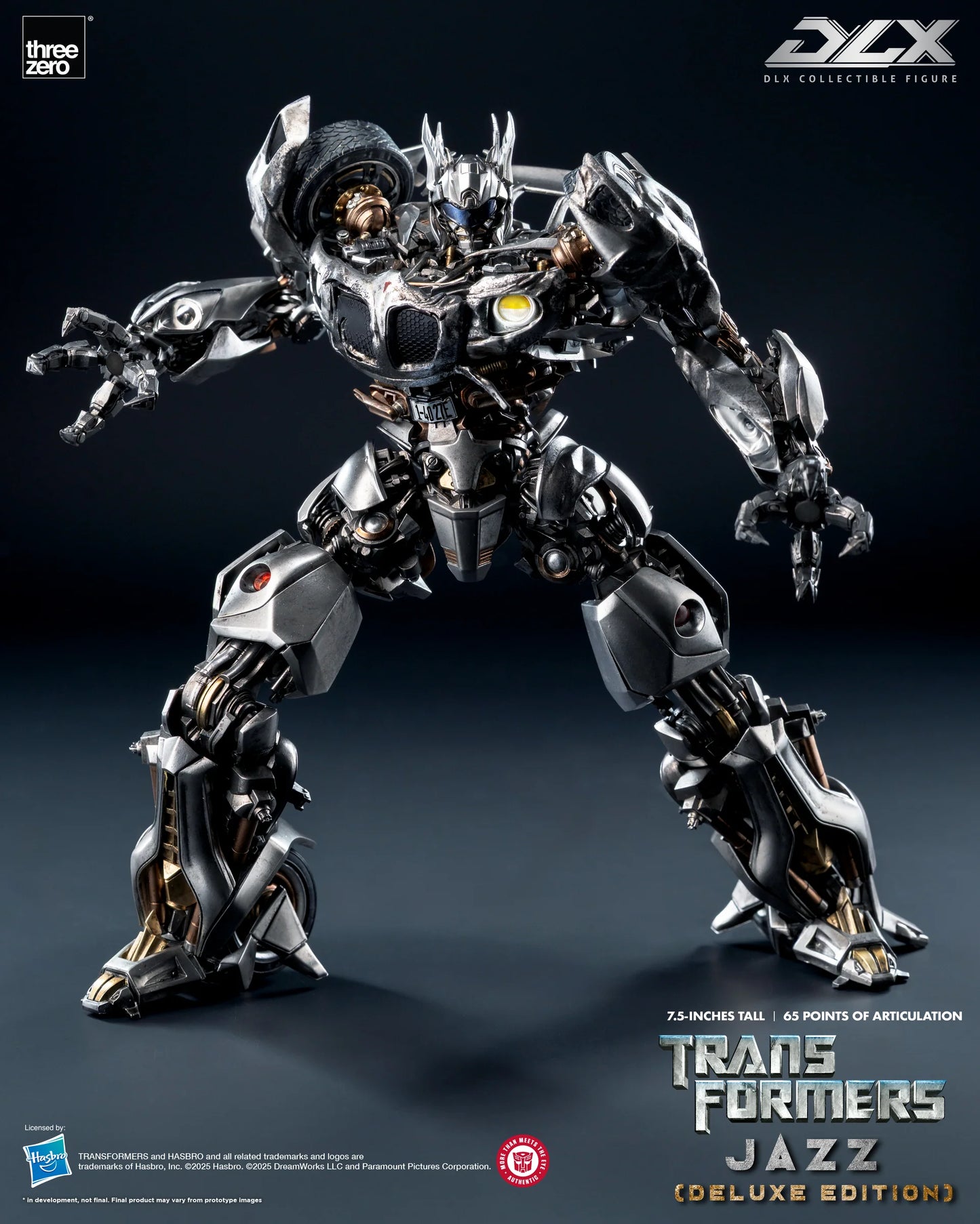 Threezero Dlx Series: Transformers 2007 - Jazz Deluxe Preventa