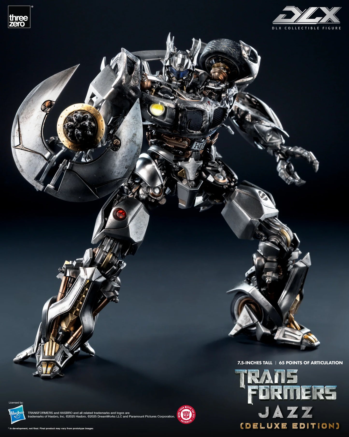 Threezero Dlx Series: Transformers 2007 - Jazz Deluxe Preventa
