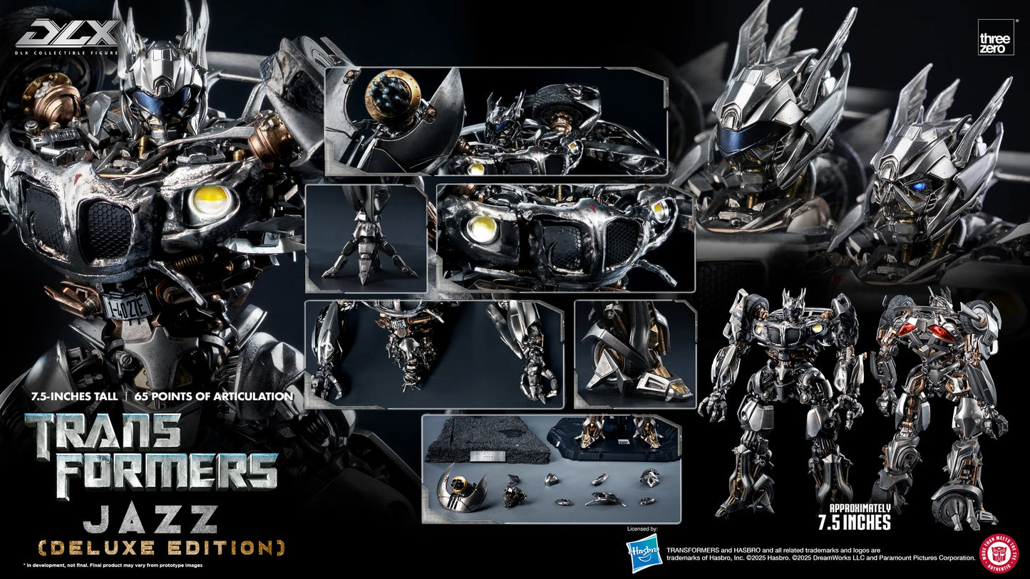 Threezero Dlx Series: Transformers 2007 - Jazz Deluxe Preventa
