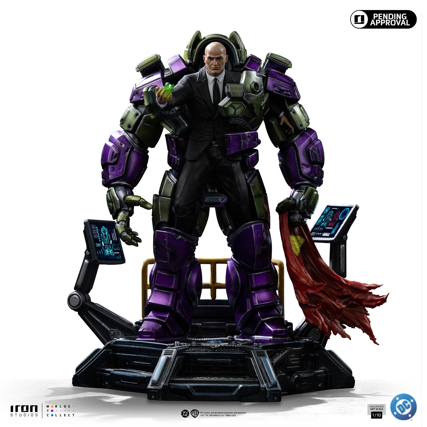 IRON Studios: DC Comics - Lex Luthor Unleashed Escala de Arte 1/10 Preventa