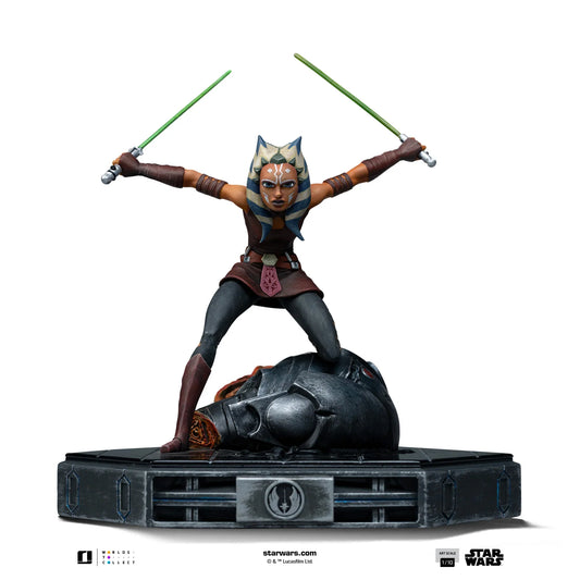 IRON Studios: Star Wars Clone Wars - Ahsoka Tano Escala De Arte 1/10 Preventa