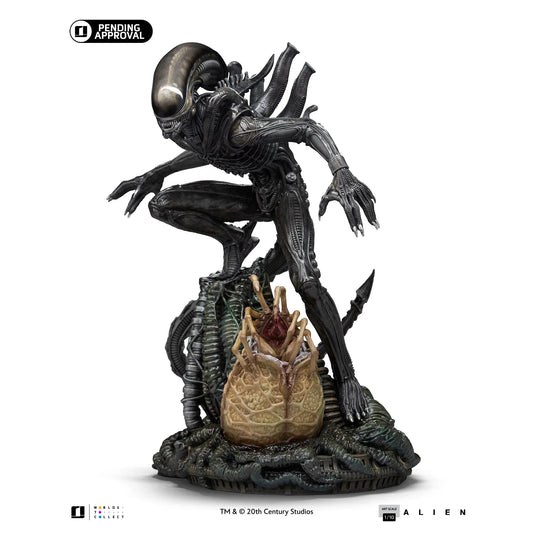 IRON Studios: Alien 1979 - Alien Big Chap Escala De Arte 1/10 Preventa