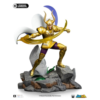 IRON Studios: Los Caballeros Del Zodiaco - Shura de Capricornio Escala De Arte 1/10 Preventa