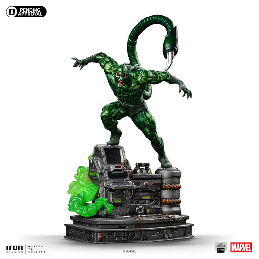 IRON Studios: Marvel Spider-Man vs Villains - Scorpion Diorama BDS Escala de Arte 1/10 Preventa