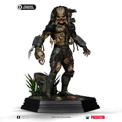 IRON Studios: Depredador - Depredador Cazador de la Jungla Escala De Arte 1/10 Preventa