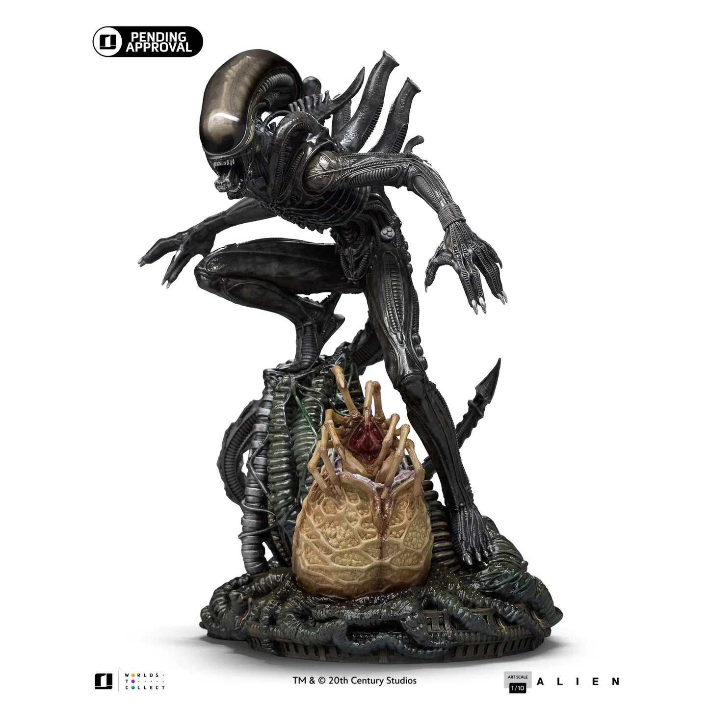 IRON Studios: Alien 1979 - Alien Big Chap Escala De Arte 1/10 Preventa