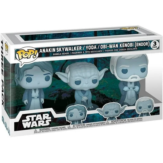 Funko Pop Star Wars: Adventures Across the Galaxy - Fantasmas de la Fuerza 3 pack Exclusivo