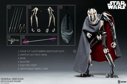 Sideshow Collectibles – Star Wars General Grievous Sixth Scale (1/6)