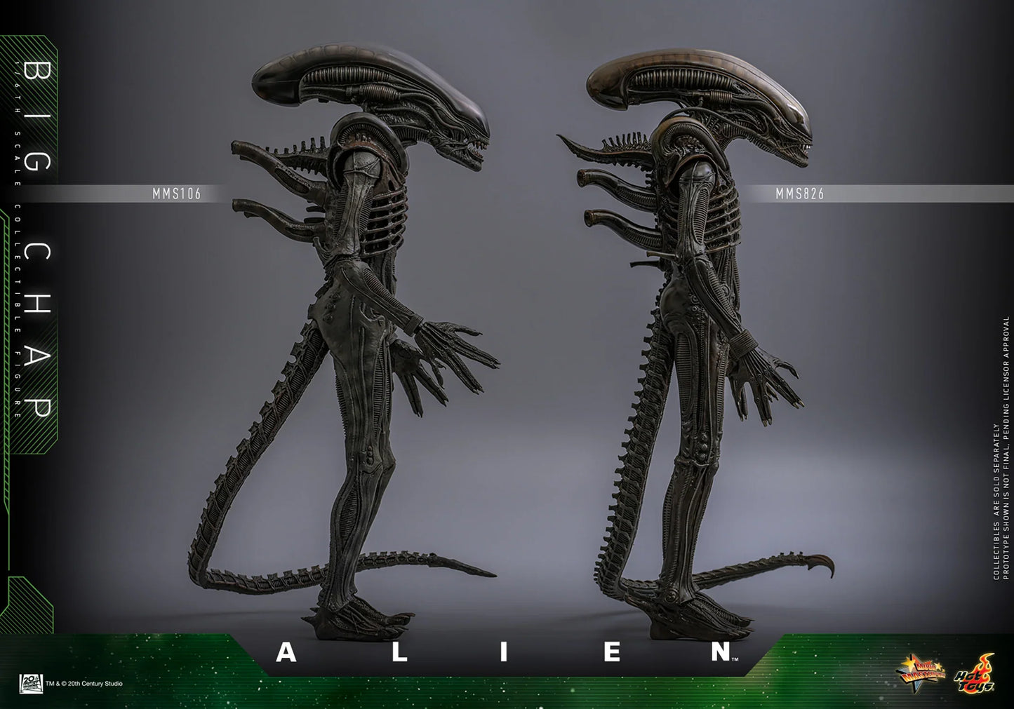 Hot Toys Movie Masterpiece Series: Alien - Big Chap Escala 1/6 Preventa
