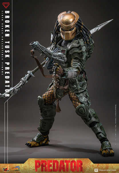 Hot Toys Comics Masterpiece Series: Aliens vs Predator - Broken Tusk Predator Escala 1/6 Preventa