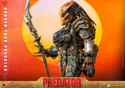 Hot Toys Comics Masterpiece Series: Aliens vs Predator - Broken Tusk Predator Escala 1/6 Preventa