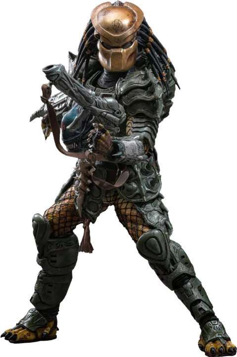 Hot Toys Comics Masterpiece Series: Aliens vs Predator - Broken Tusk Predator Escala 1/6 Preventa