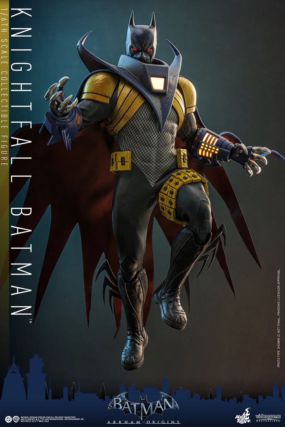 Hot Toys Video Game Masterpiece Series: DC Batman Arkham Origins - Knightfall Batman Escala 1/6 Preventa
