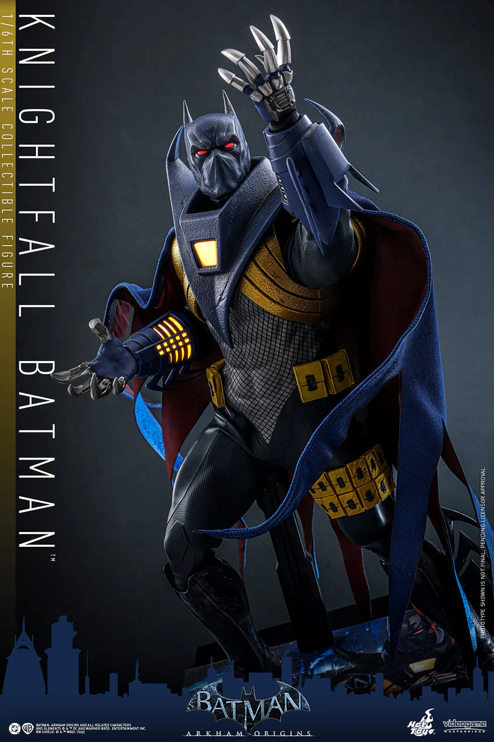 Hot Toys Video Game Masterpiece Series: DC Batman Arkham Origins - Knightfall Batman Escala 1/6 Preventa
