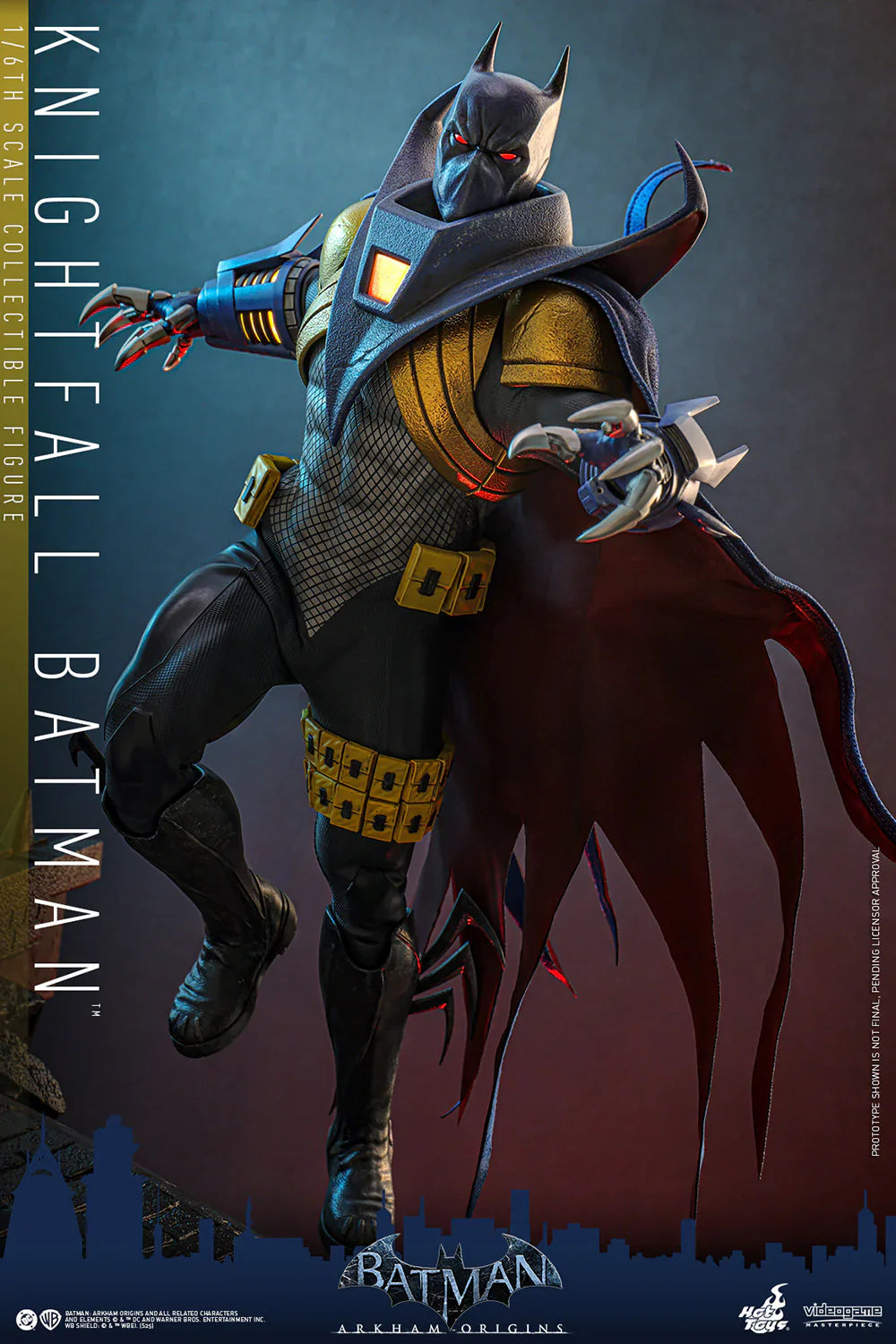 Hot Toys Video Game Masterpiece Series: DC Batman Arkham Origins - Knightfall Batman Escala 1/6 Preventa
