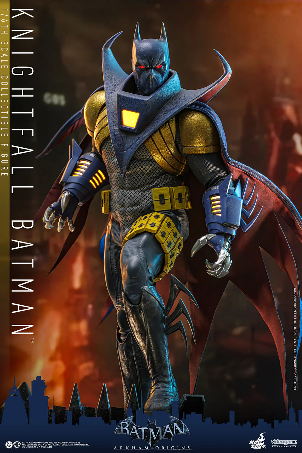 Hot Toys Video Game Masterpiece Series: DC Batman Arkham Origins - Knightfall Batman Escala 1/6 Preventa