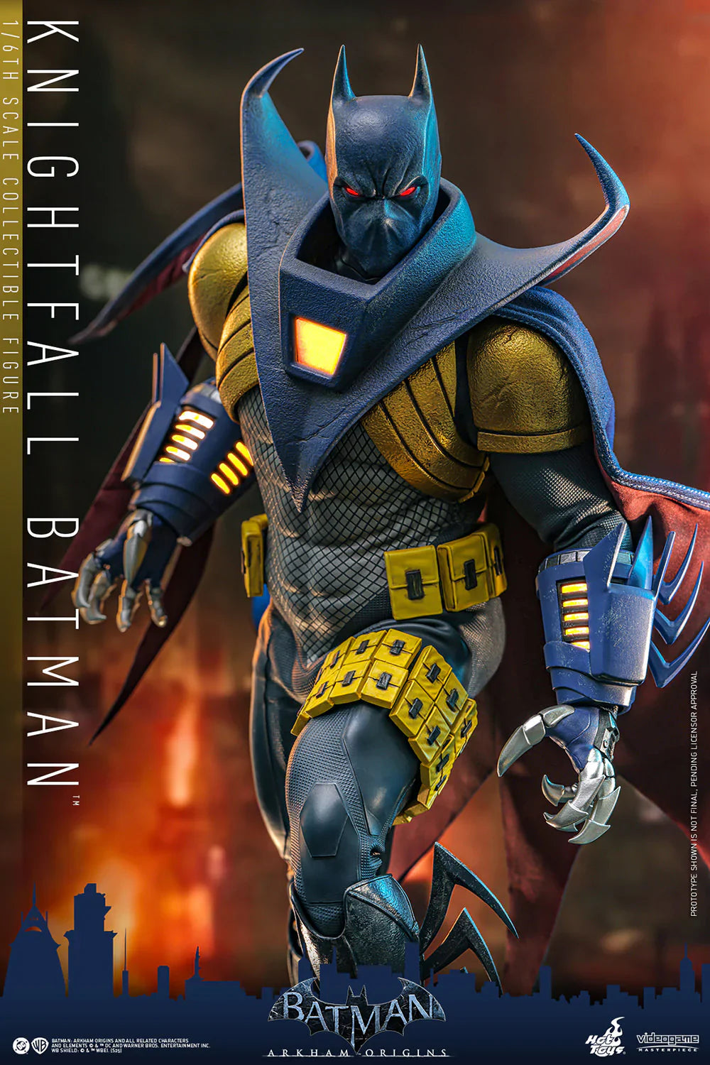 Hot Toys Video Game Masterpiece Series: DC Batman Arkham Origins - Knightfall Batman Escala 1/6 Preventa