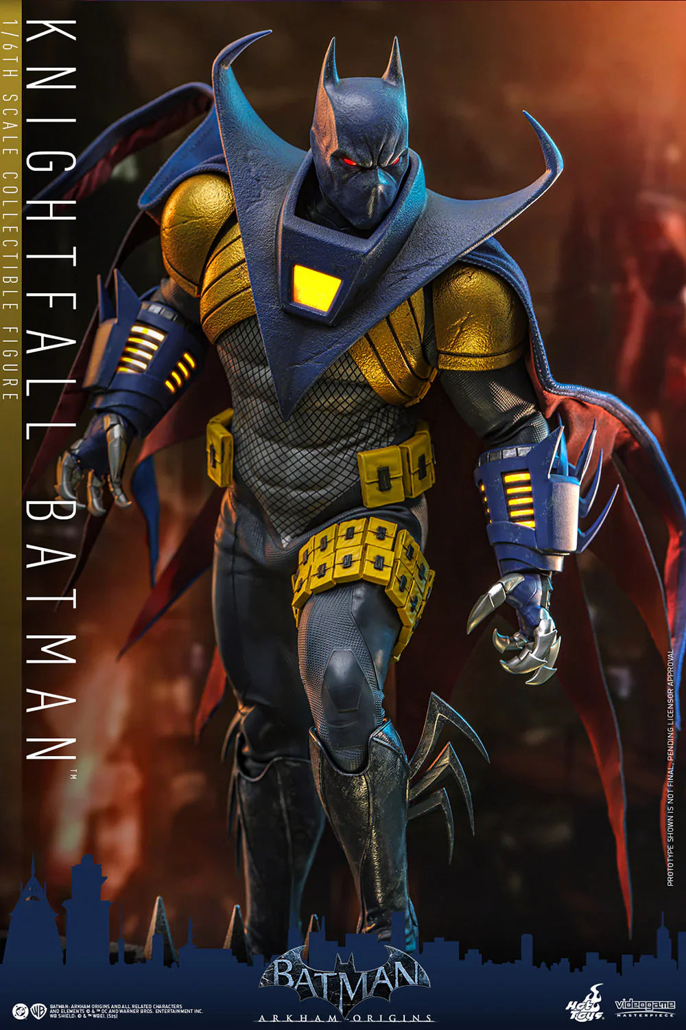 Hot Toys Video Game Masterpiece Series: DC Batman Arkham Origins - Knightfall Batman Escala 1/6 Preventa
